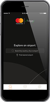 Mastercard Airport Experience App